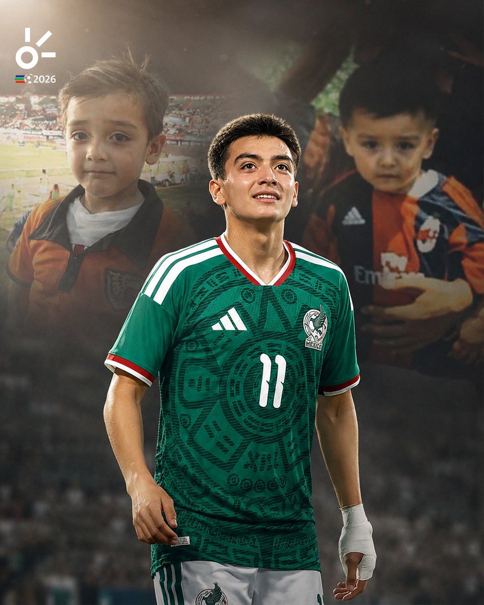 ClaroSports's tweet photo. ¡HISTÓRICO, MORITA! 🤩🇲🇽

Gilberto Mora no solo cumplirá un sueño en este Mundial, sino que se convertirá en el jugador mexicano más joven en disputar una Copa del Mundo (17 años) y romperá el récord de Manuel Rosas (18 años) quien lo sostuvo desde Uruguay 1930 😨 https://t.co/omo0RqAE9H