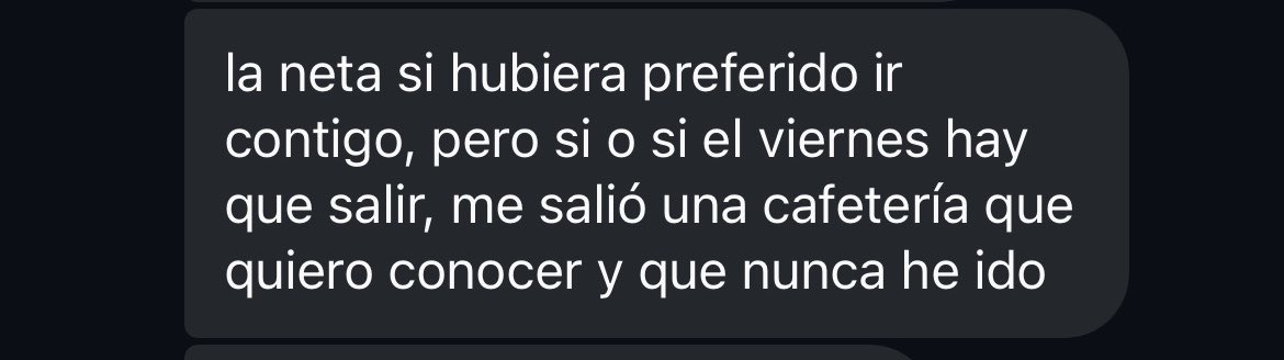 supitsmexd's tweet photo. Awww y yo que no te conteste ☹️ te extraño https://t.co/5e2S0yJk28
