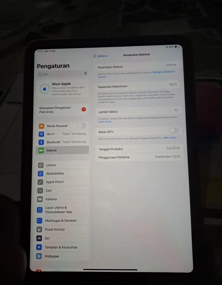 LuluMath99's tweet photo. WTS ipad gen 11 128gb IBox Pink

garansi on
Bh 100% cc 57 (like new)
 dapet case, pencil

💰6.3
Dom Jaksel, COD sekitar jkt dan tng 
oren🍊 avail https://t.co/1gNDSYwc47