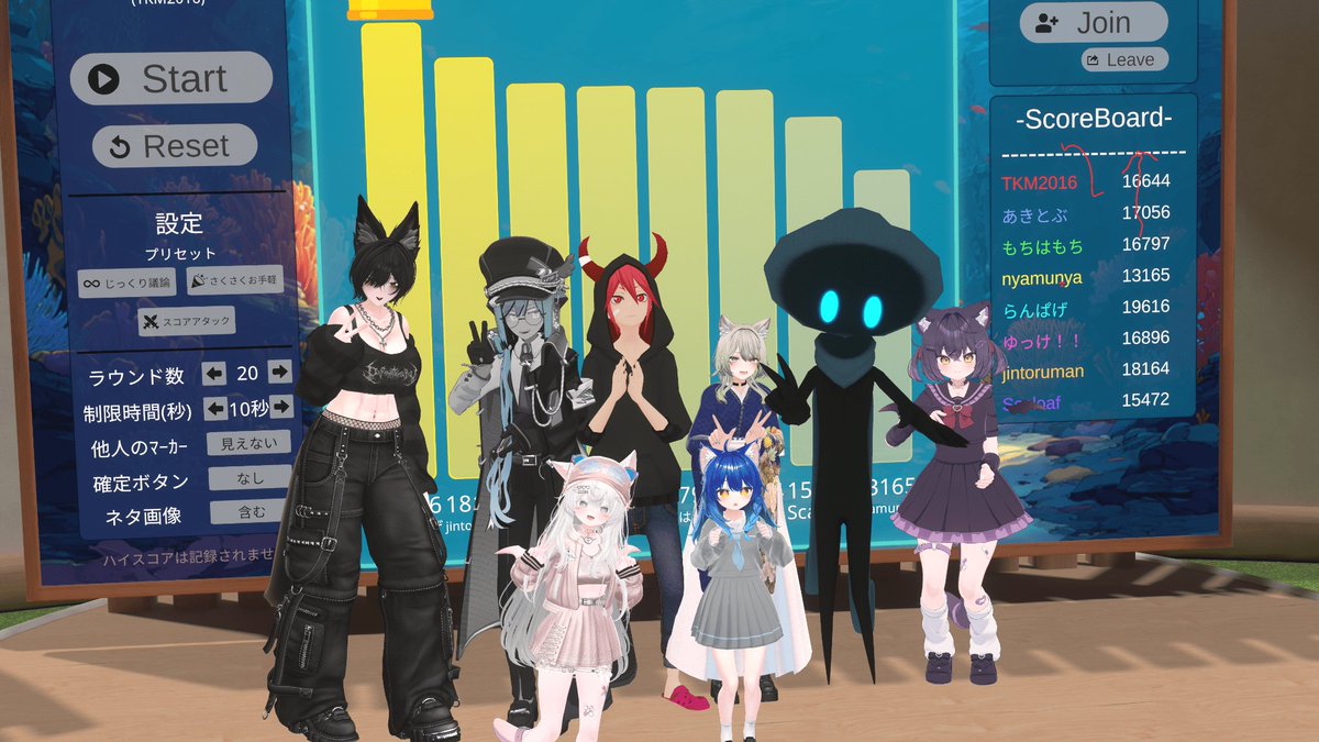 waseda_Virtual's tweet photo. 先日、慶応SFCVRサークル(@sfcvr)様とVRChatにてV研会員数名で交流会に参加させていただきました！
会員同士、ゲームや談笑をしつつとても盛り上がる場となったと思います！
慶応SFCVR サークル様、楽しい交流会を企画してくださりありがとうございました！ https://t.co/lPiZlo8y1i