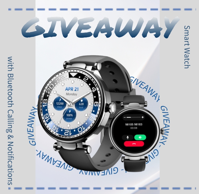 TechTroveBuys's tweet photo. ⌚Smart Watch #giveaway !

We are giving away these #Watches , to two lucky #winners !

To be eligible:
✅Follow and repost.
✅Tag 2 friends.
✅Only for individuals currently in the #USA .
Periode:  1st June - 8th June 2026

#prize #win https://t.co/LS83G9rAtA