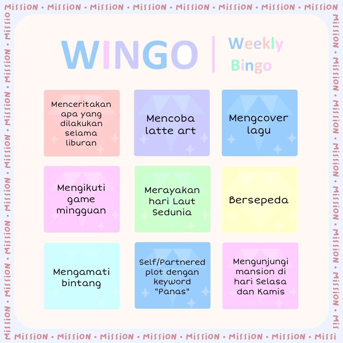 KumaMission's tweet photo. ㅤㅤㅤㅤㅤㅤ
✧; WINGO
ㅤㅤㅤ01 - 06 Juni 2026 
—————————————
ㅤㅤㅤ https://t.co/W1Bd1LNfN2