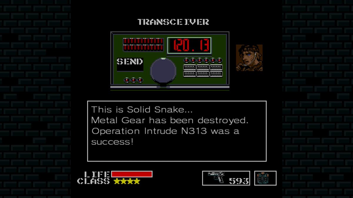 mtsaccorsi's tweet photo. Missão cumprida. 🐍

Estou conhecendo/platinando a franquia Metal Gear pela primeira vez e decidi começar pelo princípio: Metal Gear (1987).

Apesar de datado, foi muito bacana ver onde tudo começou.

Metal Gear destruído. Outer Heaven caiu.

Próximo alvo: Metal Gear 2. 🎮 https://t.co/uKHsrhszYh