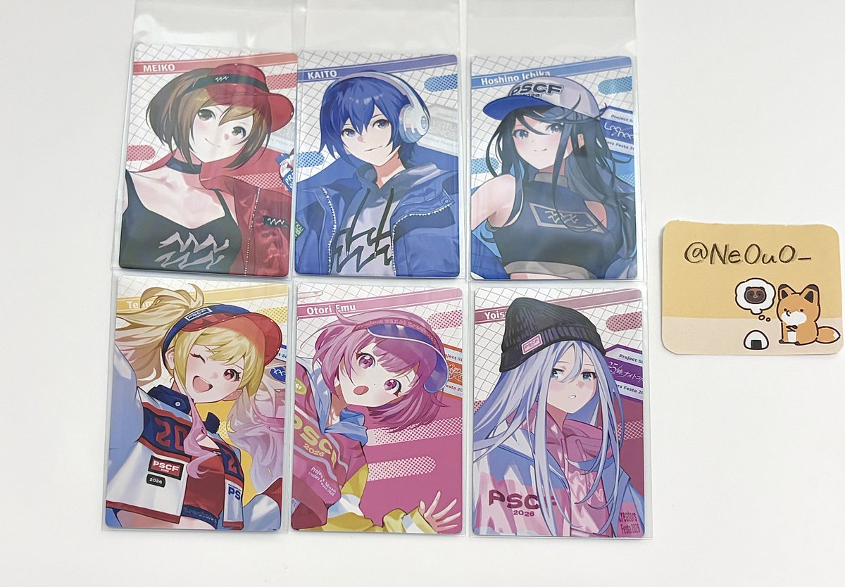 Ne0u0_'s tweet photo. 【譲渡 交換】 プロセカ エピカ ePick card

求 ⇢ 同種 絵名>穂波 愛莉>100円/枚(+送料)

譲 ⇢ MEIKO KAITO 一歌 咲希 ⚪︎えむ ⚪︎奏

⚪︎は交換優先、セカシン横浜手渡し>>郵送

#プロセカ交換 #プロセカグッズ交換 https://t.co/gvYT4C3jfj