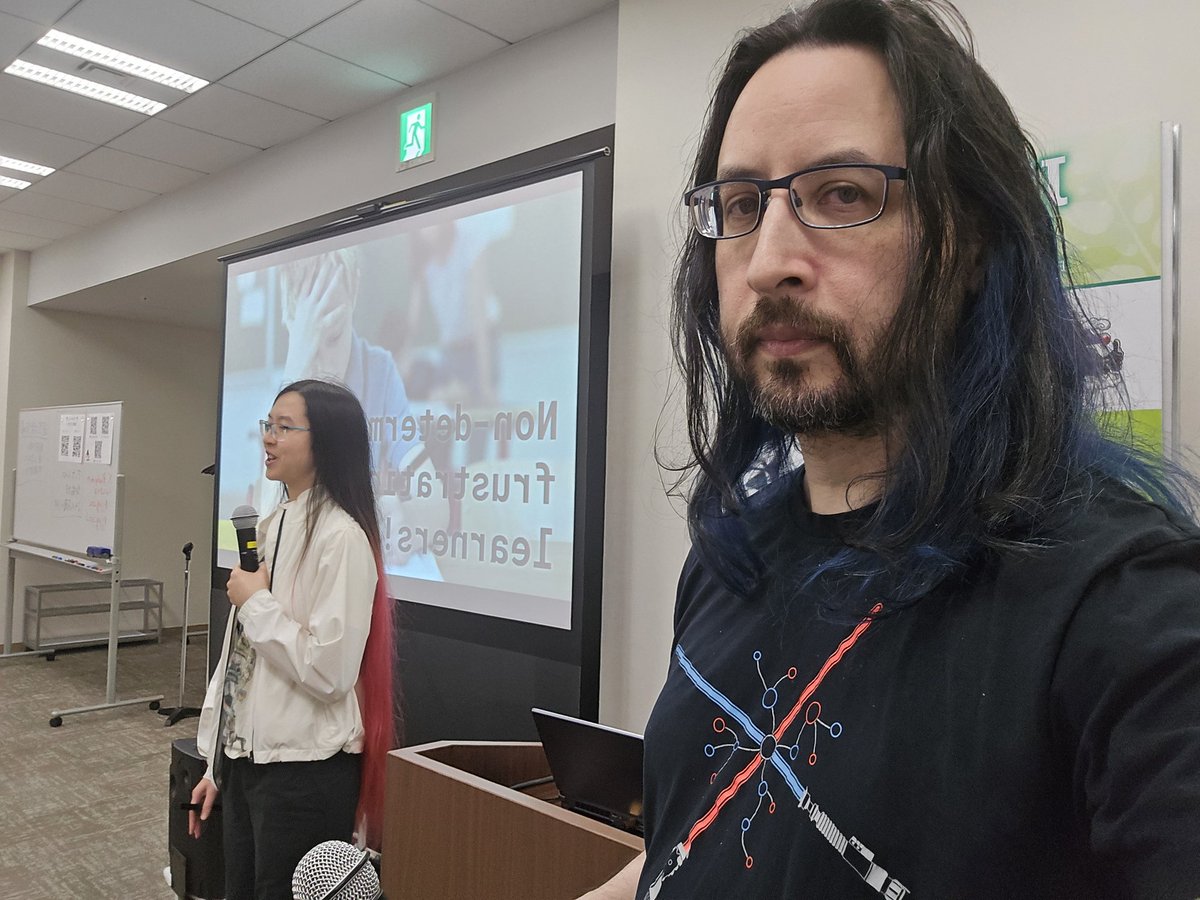 cassandraonjava's tweet photo. Great to be back at #JJUGCCC ☕🇯🇵

@steveonjava and I spoke about AI First Programming and rethinking CS education through our AI First book series with @Apress.

📊 I also shared US data on CS grads struggling after ChatGPT, while Japan’s hiring picture seems very different. https://t.co/YTPnwjfiwO
