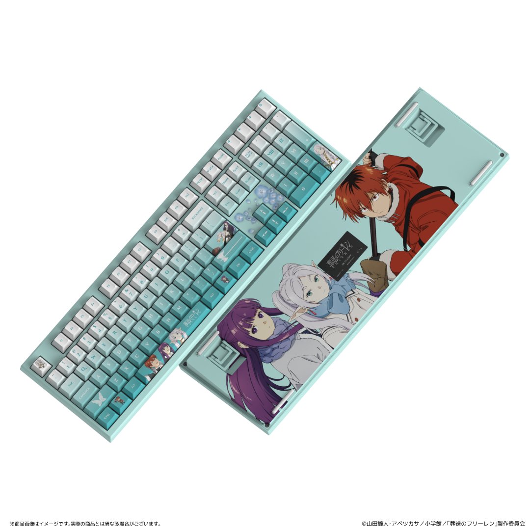 アニメキャラクターデザイン キーボード 本体まとめ売り10本 葬送のフリーレン』より、キーボードが登場！ キャラクターたちを