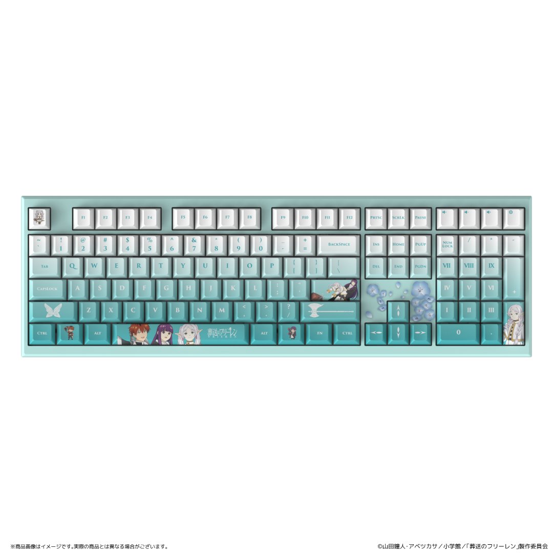 アニメキャラクターデザイン キーボード 本体まとめ売り10本 葬送のフリーレン』より、キーボードが登場！ キャラクターたちを