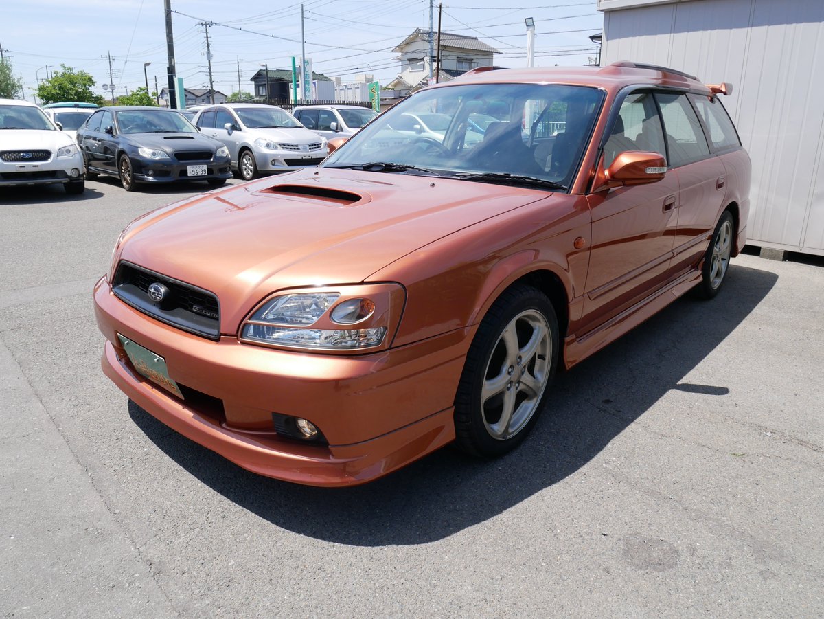 aroute2517's tweet photo. レガシィツーリングワゴン　ＧＴ－Ｂ　Ｅ－ｔｕｎｅⅡ

走行25422ｋｍ！！
スポーツシフト付きＡＴ
純正エアロ　大型ルーフスポイラー　１７ＡＷ
禁煙車

久々の展示です。　カッパーオレンジ
低走行です。

不等長のツインターボ
この機会にいかがでしょうか？ https://t.co/pI0s7Qh3eO
