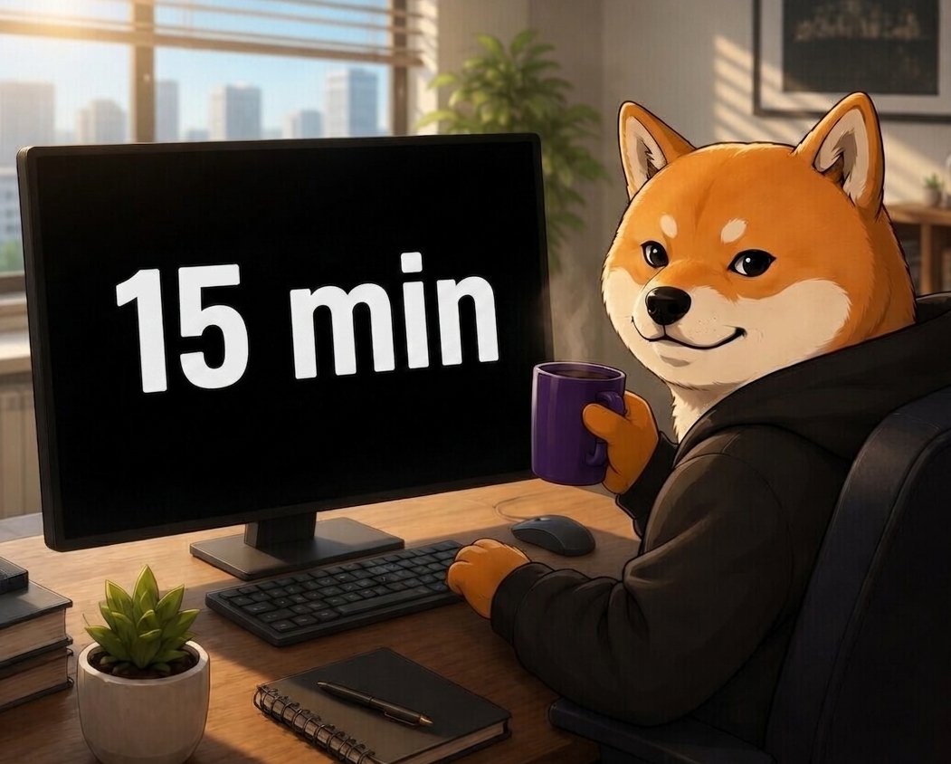 ShibaFine's tweet photo. 15 minutes ! The real first SHIBA FINE meme is here ! $FINU drops at 9:30 AM EST. Contract address drops with it. Stay ready. This is fine. ☕🔥 $FINU

#FINU #memecoin #PumpFun https://t.co/dkc2vcIVOq