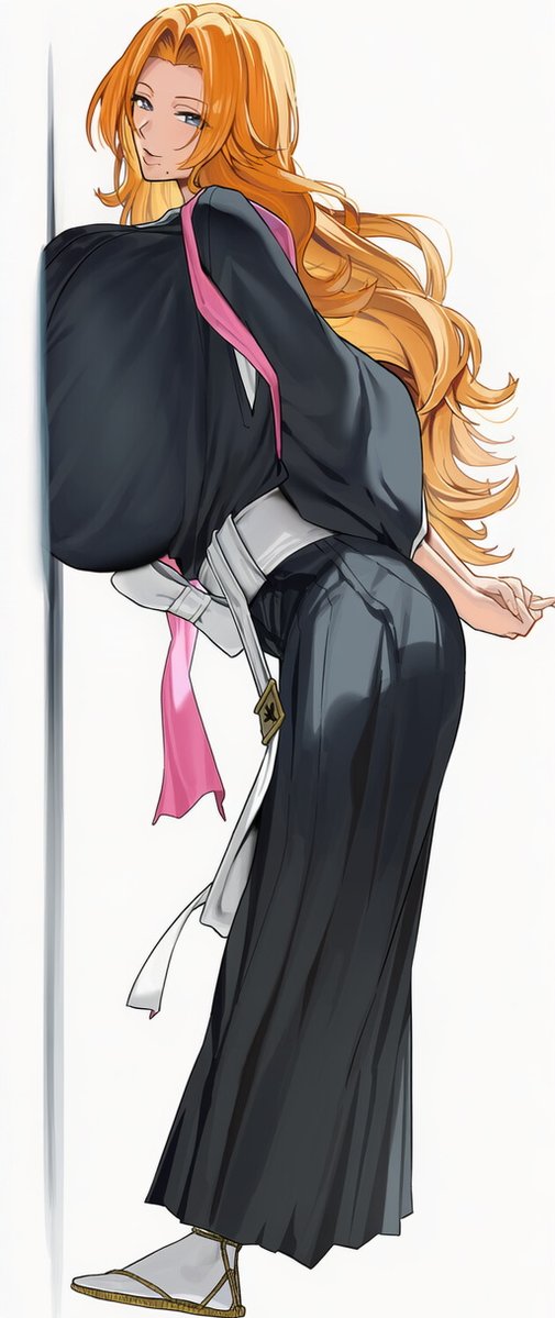 松本乱菊 護廷十三隊十番隊副隊長 Original SFW anime artwork.