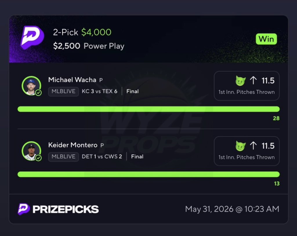 WyzeProps's tweet photo. BLESSING SOMEONE THAT LIKES ⬇️ 

$4,000 ✅

Posted in vip. 

For all my plays click below $5 today only 👇 
https://t.co/nyOAXzbIZe https://t.co/hldHMzy10a