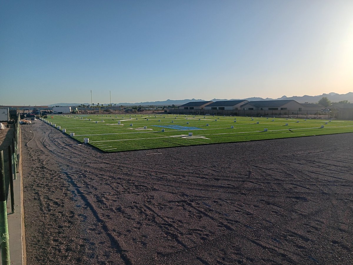 Jonatha09107400's tweet photo. @LSDFootball We will ne practicing on it within a couple weeks. https://t.co/vyYx633C6q