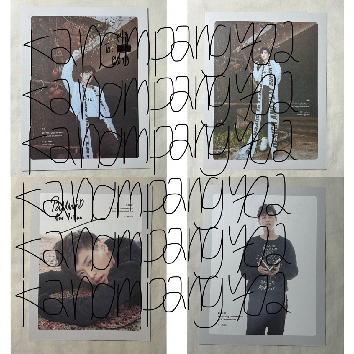 Kanompang702's tweet photo. wts/พร้อมส่ง/เพื่อนฝากขาย

✿ รูปไซน์จากปฏิทินนาดาวปี 2018
บิวกิ้น พีพี ลายเซ็นสด

มีติดชื่อเพื่อนเราไปด้วยนะคะ
รูปสภาพดีค่ะ

550/1
รับคู่ลดได้ค่า
📮ส่งฟรี
♡ถ้าสนใจทักมาสอบถาม​ได้นะคะ
#ตลาดนัดบิวกิ้นพีพี #ตลาดนัดบกพพ #ตลาดนัดบิ้วกิ้น #ตลาดนัดพีพี #ตลาดนัดbkpp Billkin PP https://t.co/RGoIP51Tyx