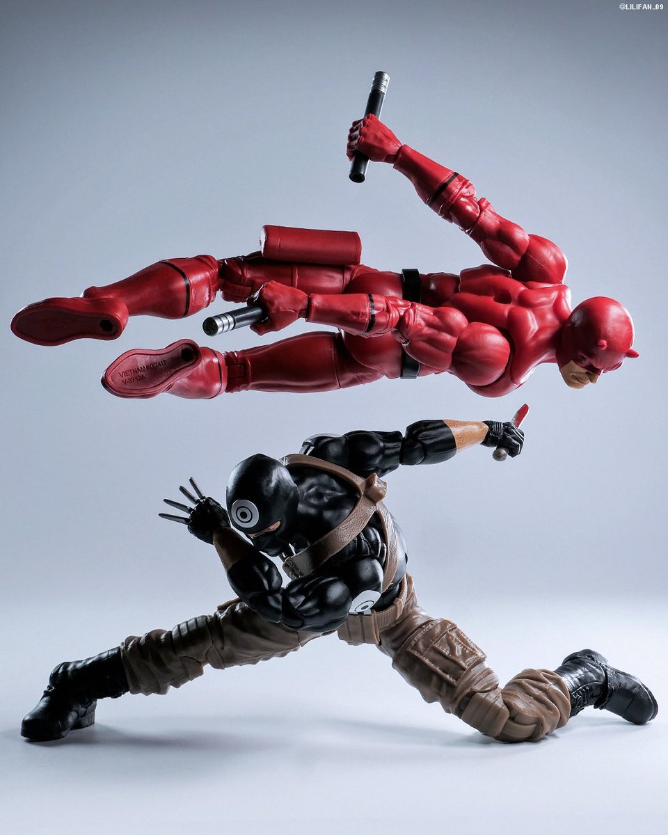 MarvelLegendsHQ's tweet photo. Daredevil &amp; Bullseye

📸: @lilifan_09 (IG)

#MarvelLegends https://t.co/iP9w1d2m0V