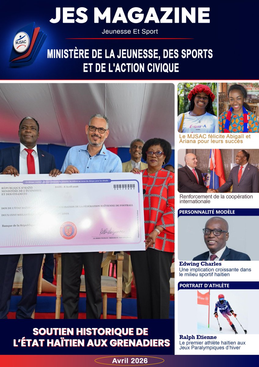 mjsacinfo's tweet photo. Chères lectrices, chers lecteurs,

Nous sommes heureux de vous présenter le numéro de JES Magazine d’avril 2026. Cette édition vous propose un contenu riche et varié.
Nous vous invitons donc à cliquer sur le lien suivant : https://t.co/ayVhRqI1zx
Bonne lecture à toutes et à tous! https://t.co/cufVrFMbLK