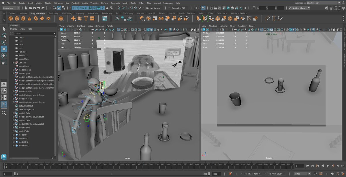 NHapKs's tweet photo. Day 168 I finalized the rigging for GOOD and im organazing the animation https://t.co/eYMV1uKkQy