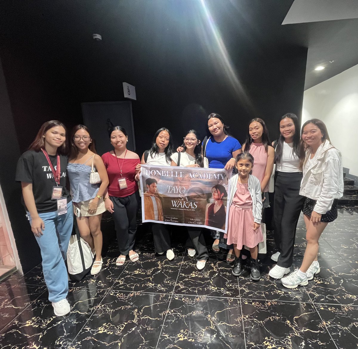 dbjassy's tweet photo. Thank youuu @donnypangilinan and @bellemariano02 for visiting our @DonBelleAcademy Blockscreening at Sm North Directors Club. 🖤❤️

#DonBelle #TayoSaWakas https://t.co/0ghyZ64BlH
