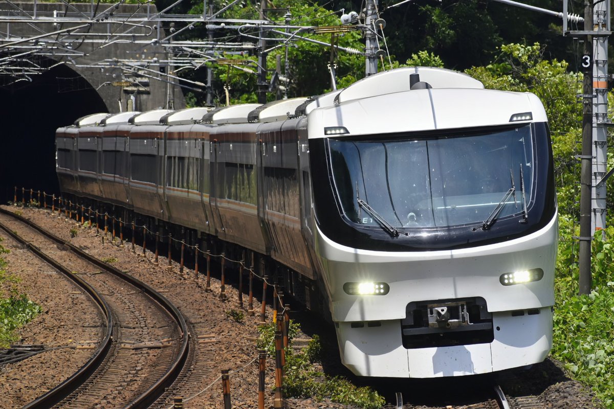 試9162M~試9163M 385系E1編成 洗馬試運転