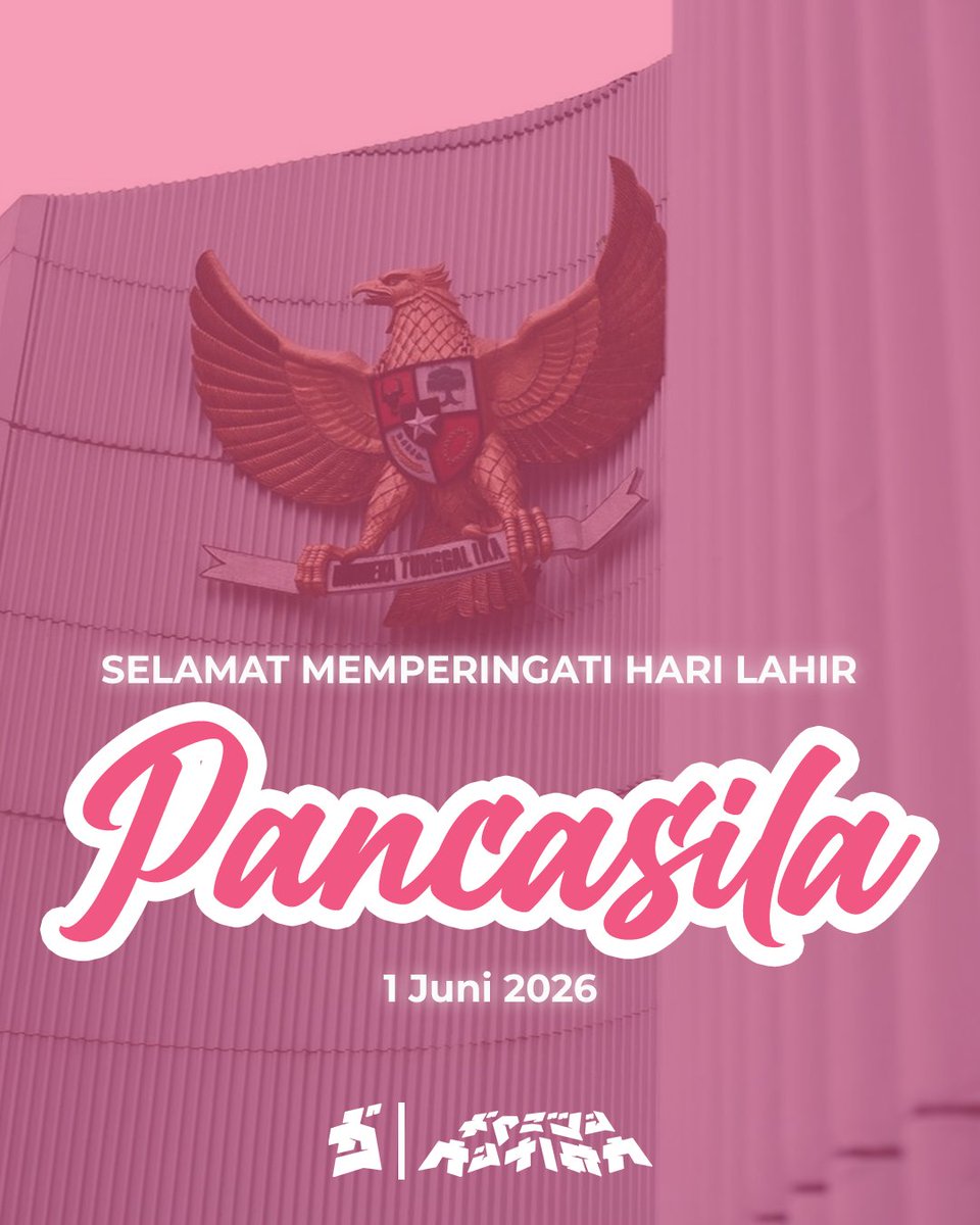 FreyanationID's tweet photo. Selamat Hari Lahir Pancasila ✨

Di tengah banyaknya suara tak terdengar, Pancasila tetap menjadi dasar untuk saling menghargai, menjaga persatuan, dan membangun Indonesia dengan gotong royong. https://t.co/eqsvOMhN5g