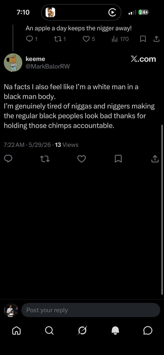dakidpt5's tweet photo. @MarkBalorRW @PaintingAFox @MIK3MCDANIEL @kyriewolves “Feel like a white man in a black body” this is mental illness gang https://t.co/4gw9isAgaS