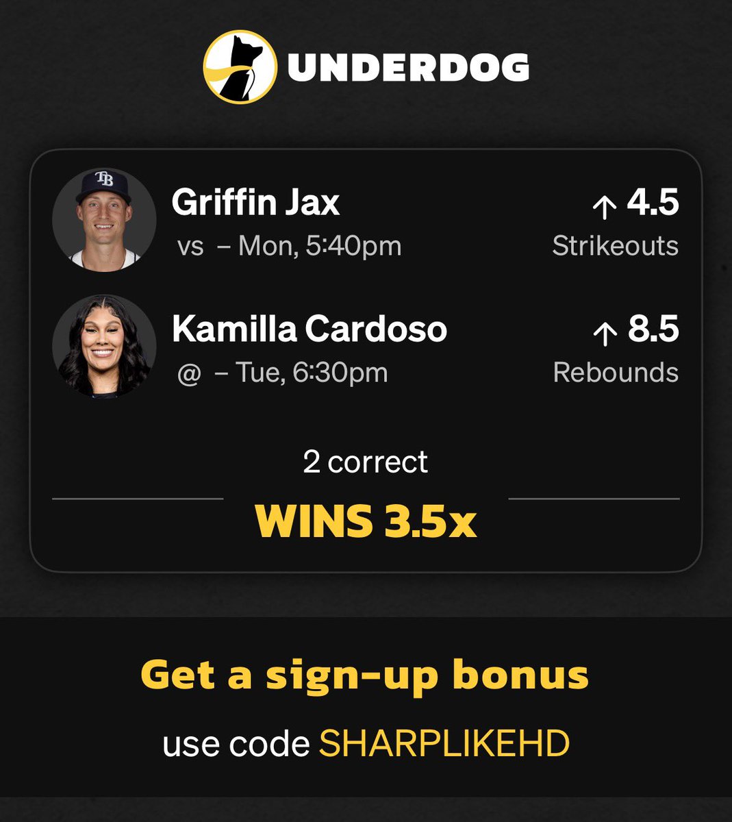 Sharp_Like_HD's tweet photo. UD 3.5x ⚾️🏀 https://t.co/1V3Fvjj2lA