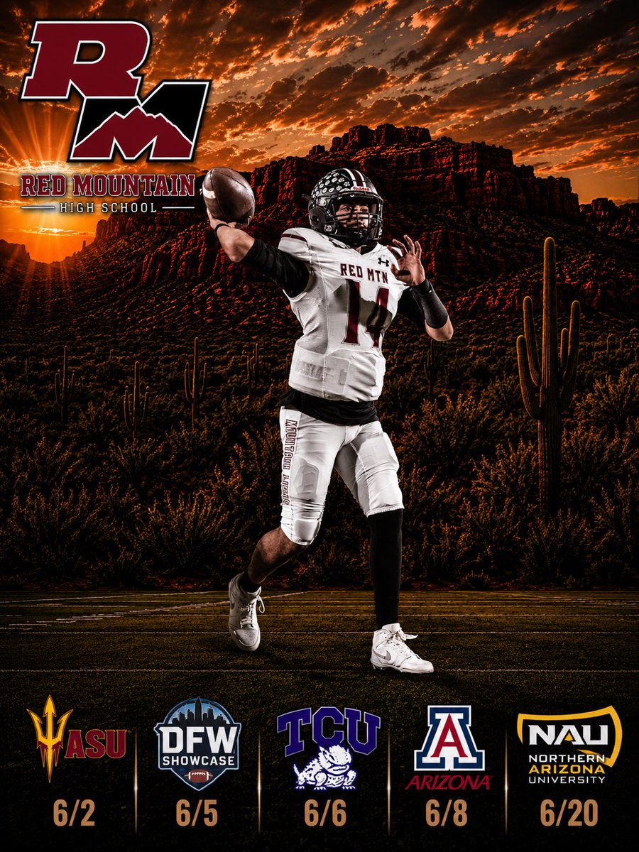 _Caleb_Joe's tweet photo. Motivated and blessed! Summer schedule💪🙏🪶
@RMAthletics @RedMtnFootball @CoachEndersRMHS @BMcdaniel28 @itsCoachMatty @apeathletes @TreyAndersonQB @JUSTCHILLY @gridironarizona @BJMedia1 @DfwSho @ndnsports @AZPrepVarsity @PrepRedzoneAZ https://t.co/YLY6s3AG2P