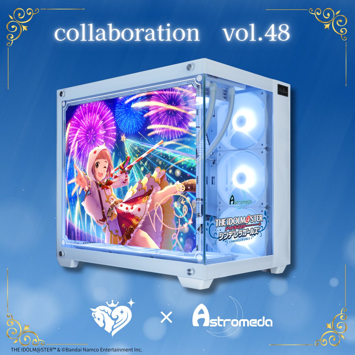 Astromeda_JP's tweet photo. ／／
『アイドルマスター シンデレラガールズ』
コラボレーションPCのデザイン公開‼️
＼＼

本日公開のアイドルはこちら❣️

アイドルたちの魅力と世界観を詰め込んだ、
こだわりのデザインに仕上がっています✨

ぜひチェックしてください😍
https://t.co/N7xx75ynaa

#デレマス #シンデレラガールズ #idolmaster