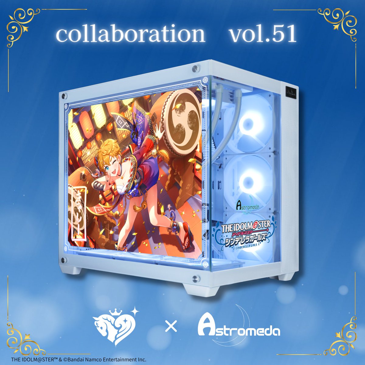 Astromeda_JP's tweet photo. ／／
『アイドルマスター シンデレラガールズ』
コラボレーションPCのデザイン公開‼️
＼＼

本日公開のアイドルはこちら❣️

アイドルたちの魅力と世界観を詰め込んだ、
こだわりのデザインに仕上がっています✨

ぜひチェックしてください😍
https://t.co/N7xx75ynaa

#デレマス #シンデレラガールズ #idolmaster
