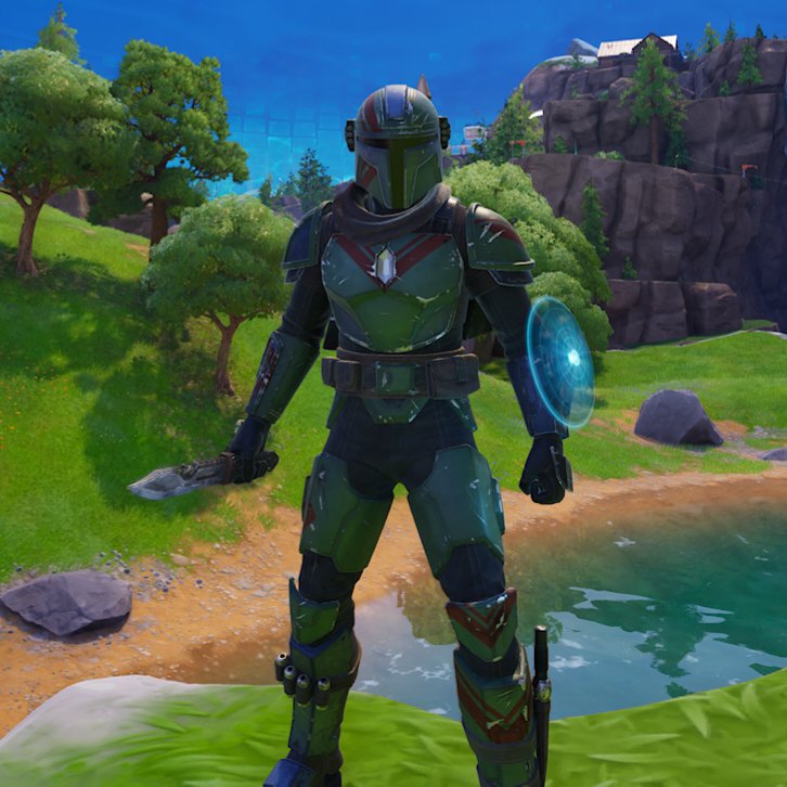 Captainbat37's tweet photo. My favourite skin in fortnite returned to the store today I've made 94 different mandalorian warriors but these are my top 3 the first being my main skin 
This is the way
@fortnite #fortnite #mandalorian #starwars https://t.co/UIDz2JeGxZ