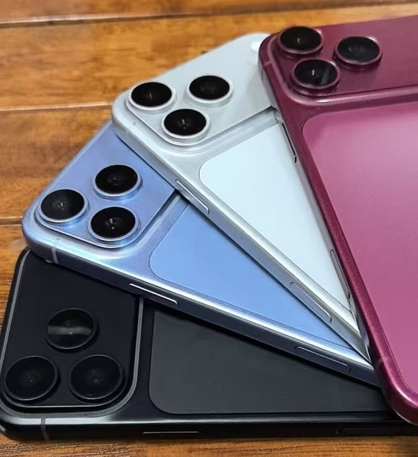 Speedroid30's tweet photo. ✅️iPhone y Colores Filtrados Del iPhone 18 Pro📱

🍎Diseño Similar Al iPhone 17 Pro y Pro Max

🌈Colores: Negro, Plata, Azul Claro y Cereza Oscura

✅️Presentacion: Septiembre 2026 https://t.co/C19CXO2j8Q