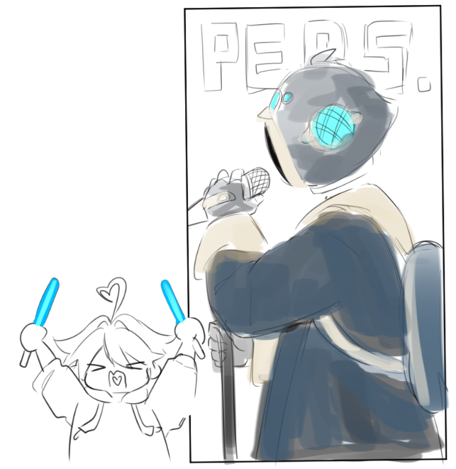 ilikhain's tweet photo. Lionfish Idol AU doodles https://t.co/rI7rE6zq08