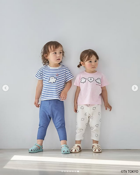 LAWSON x petit main シナぷしゅ ベビー服 80cm ローソン『petit main（プティマイン）×シナぷしゅ』コラボの子ども服