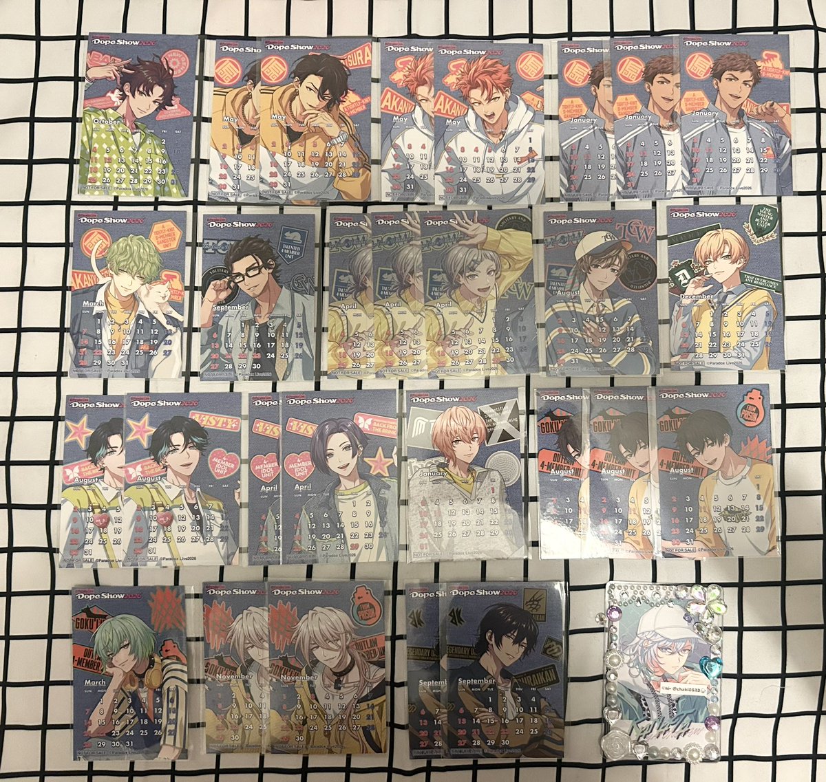 chaki0523's tweet photo. 【交換】パラライ Dope Show 2026 ドプショ プロフィールカード プロカ 特典 ステッカー

譲:写真
求:珂波汰 夏準 斗真 匋平（友人分）

＊郵送交換　
＊物によって優先的に求めているキャラがあります
＊特典は他含む交換希望

2点以上の交換でお願い致します。

お気軽にお声がけください☺︎ https://t.co/8ngOGk3xKj