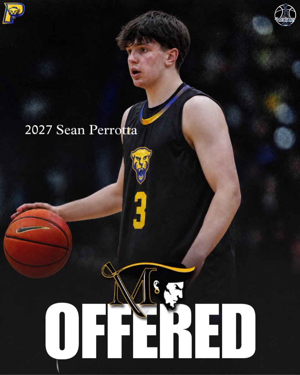 gspanthershs's tweet photo. Congrats to 2027 @Bengal_Hoops guard @SeanPerrotta who picked up a D2 scholarship offer from PSAC power Millersville University today. The 6'2 combo has been instrumental to the success of our 17U Showcase squad. Automatic from 3, lockdown defender and a connector. #earnit https://t.co/FO7FSEpE0a