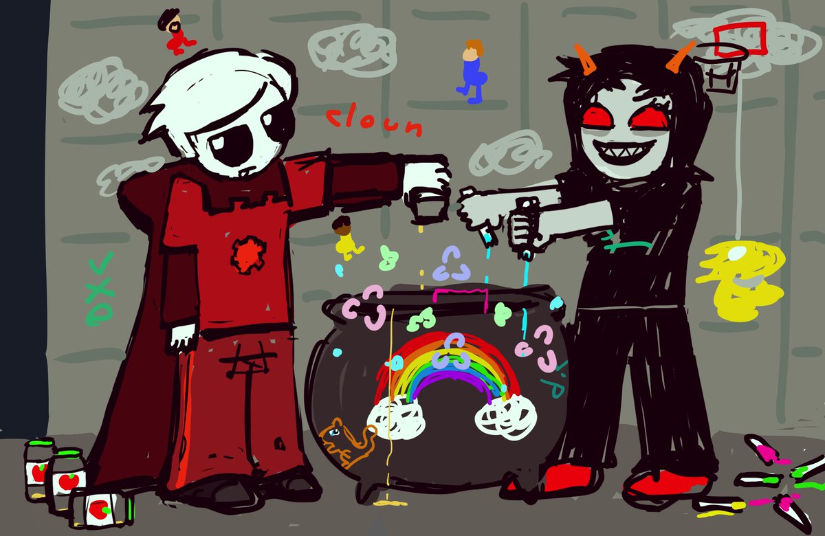 deckstrider's tweet photo. magic potion #homestuck https://t.co/HB0sFhX5Ww