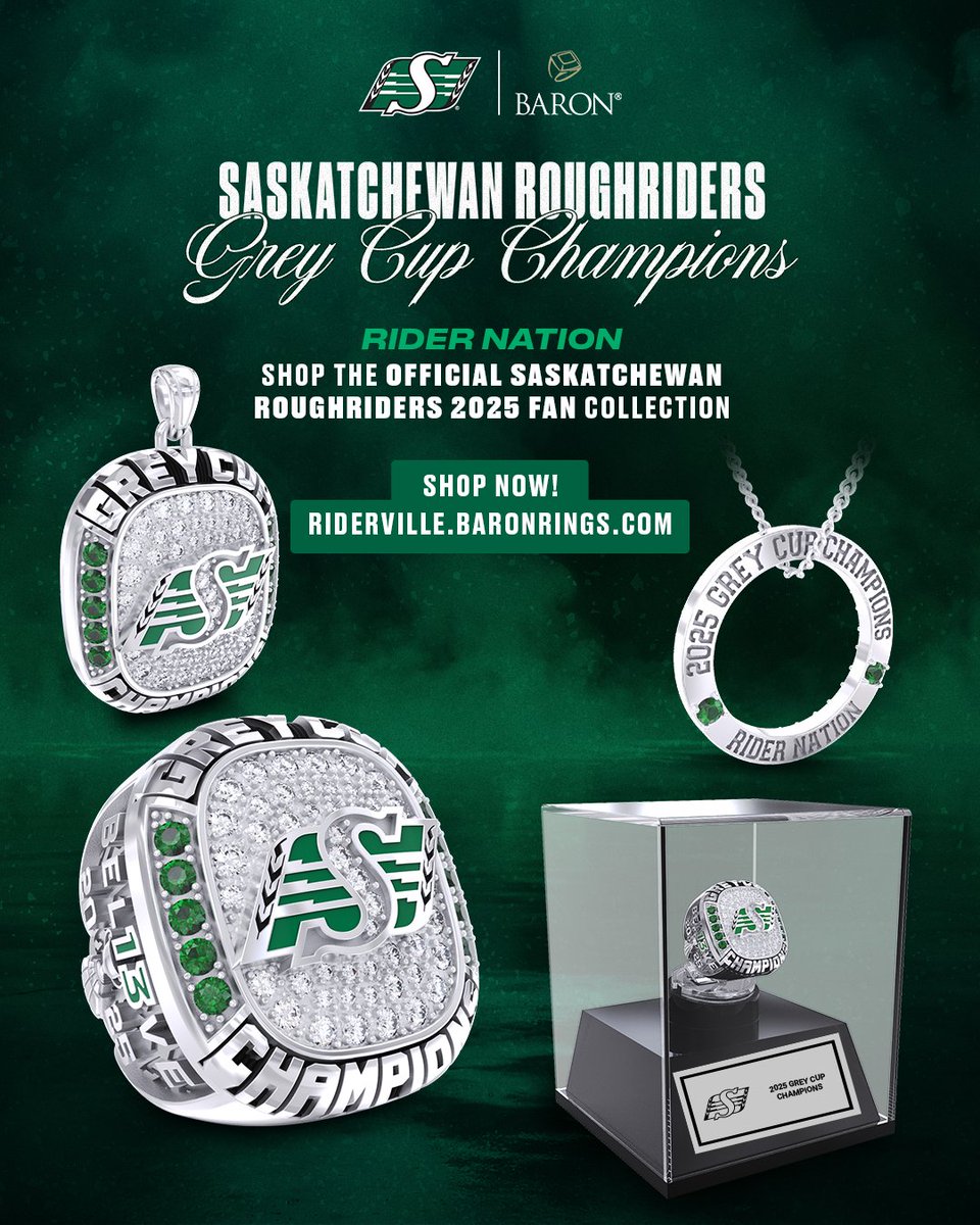 TheRiderStore's tweet photo. You watched the story unfold all season long, now wear the best piece of it all.

Shop the official Championship Locker Room Collection today now available in-store and online.

💍 https://t.co/WcdVijYebD https://t.co/P6LSa9TsEo