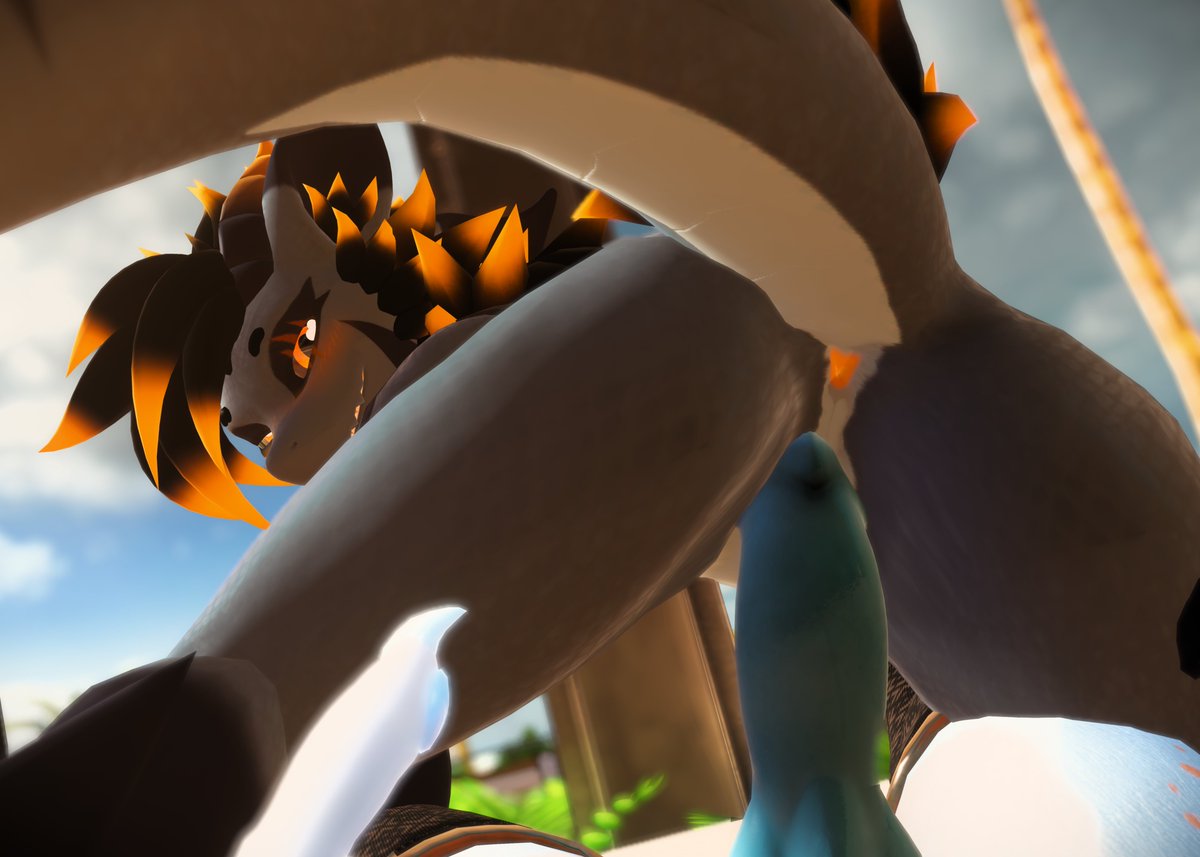 Tyka_AD's tweet photo. I'll say, and I cannot express enough, that this view is beyond mesmerizing 😵‍💫

W/@DeCyphxr 🩵💛

#vrc #nardo #nardoragon https://t.co/jL9qDhIEk6