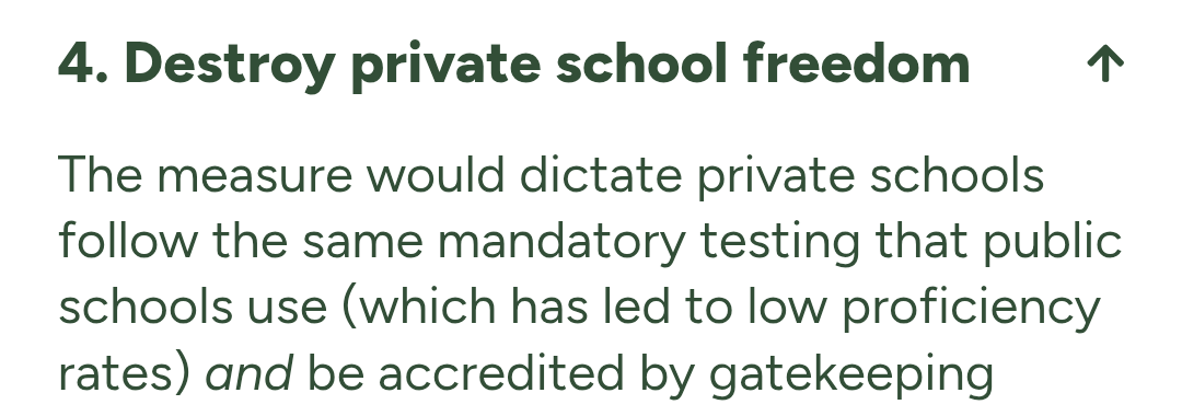HeavySaidWhat's tweet photo. @ComicalRepub @autumntjohnson Why are ESA parents opposed to having their kids evaluated using the same tests as public school students? https://t.co/rH8p1IIOQr