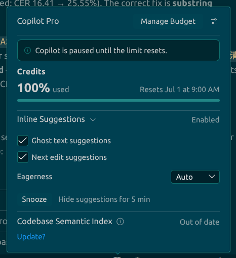 btatmaja's tweet photo. @Copilot  new pricing model is a nightmare! @GitHubCopilot https://t.co/M3eh24ffcD
