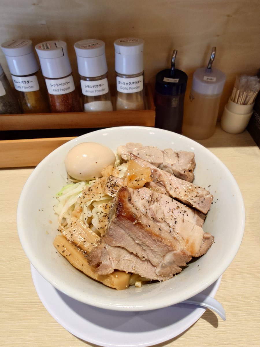 CNobuchika's tweet photo. たまにはまぜそば以外も https://t.co/ZjsW5OkYci