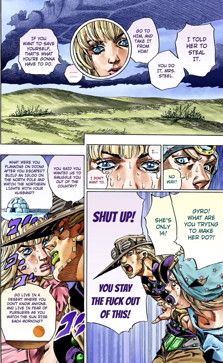 Zay049's tweet photo. @TekkZero @JJBAmanga she was 14 and it was gyro’s idea Johnny was against it https://t.co/SCQ085cMzJ