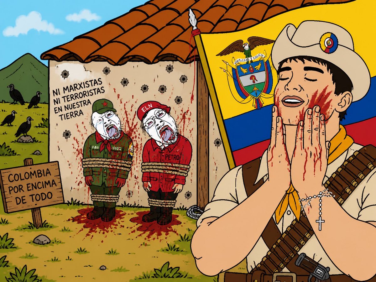 dandressilva01's tweet photo. Make Colombia AntiGuerrilla Again https://t.co/4bxKurMymU