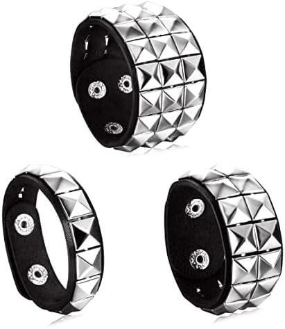 LuciAwooo's tweet photo. I just received 3 Pcs 80s Leather Studded Punk Bracelet for Men Women Biker Cuff Bracelet Rock Gothic Bracelet Unisex Metal Studded Wristband Fashion Items from Anonymous via Throne. Thank you! https://t.co/Cx9iz1ayUc #Wishlist #throne https://t.co/uVJLJGdfGY