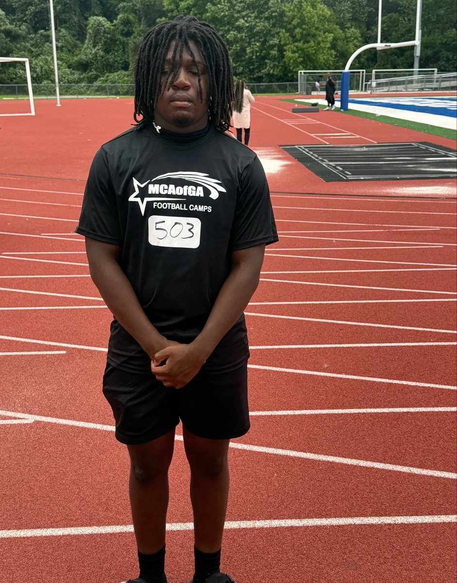 jay916walk's tweet photo. I had a great time at camp today. Learned, competed, and got better. The grind continues💯🏈. @MCAOFGA @_CoachWilk @RecruitGeorgia @ClayCoFBRecruit @GAPrepVarsity @WarnerUFootball @PrepRedzoneGA @247recruiting https://t.co/gXGCkJY3SS