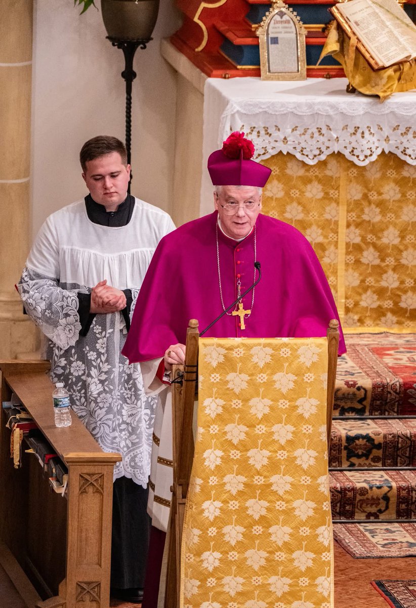 MaryOratory's tweet photo. The St. Mary's Family welcomed His Excellency Gerard W. Battersby, Bishop of the Diocese of La Crosse, WI. on his first official visit to the Oratory. What a truly joy filled day! Thank you, dear Bishop! 

MANY more photos of the day here: 
https://t.co/2TmmcboQsV https://t.co/qRfYGC3puz