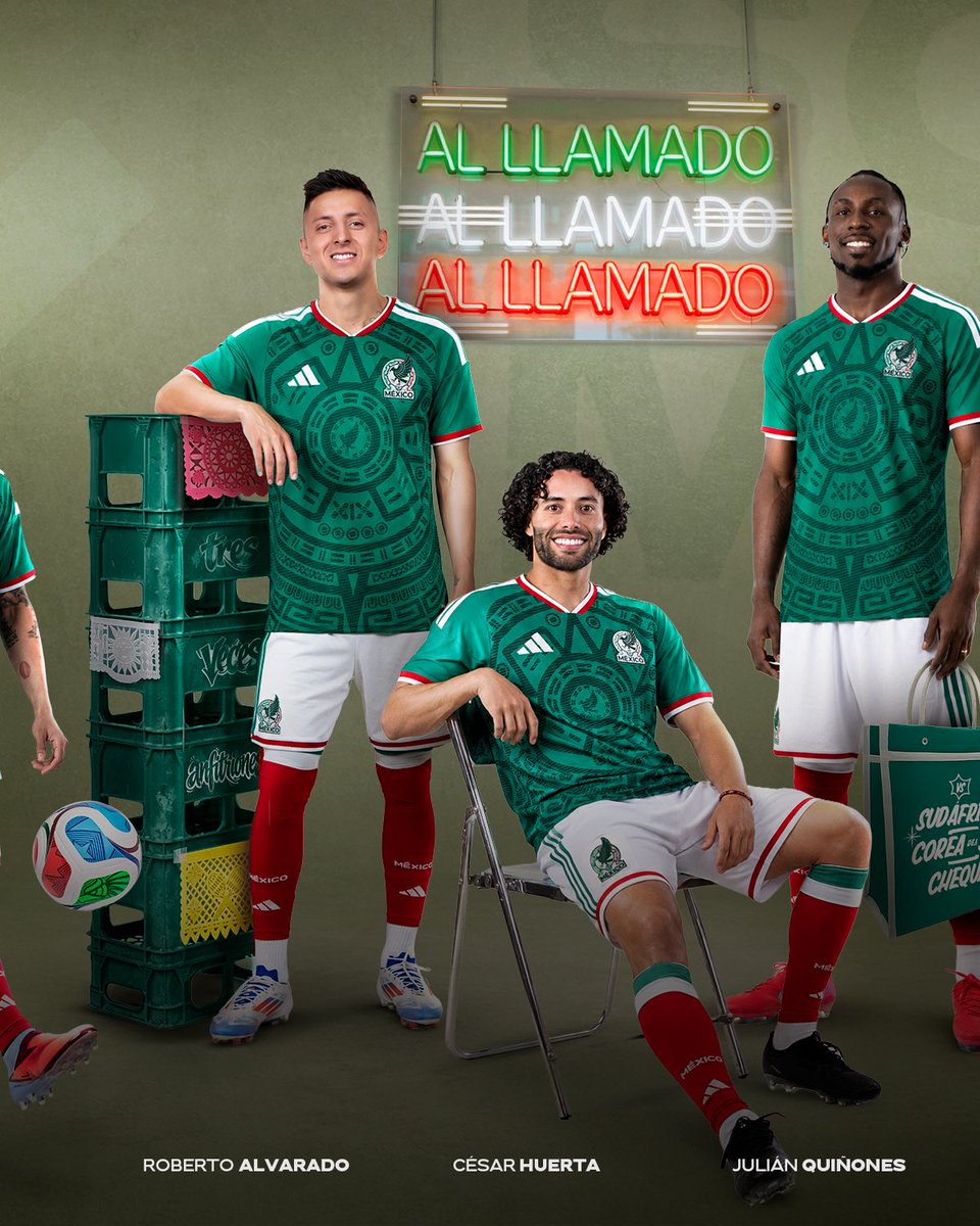 miseleccionmx's tweet photo. #SomosMéxico 🇲🇽 https://t.co/TkNVFPWhOL