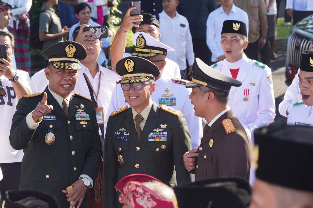 Korem163's tweet photo. Danrem 163/Wira Satya Hadiri Upacara Peringatan Hari Lahir Pancasila Tahun 2026 https://t.co/jBEdPpZTVh