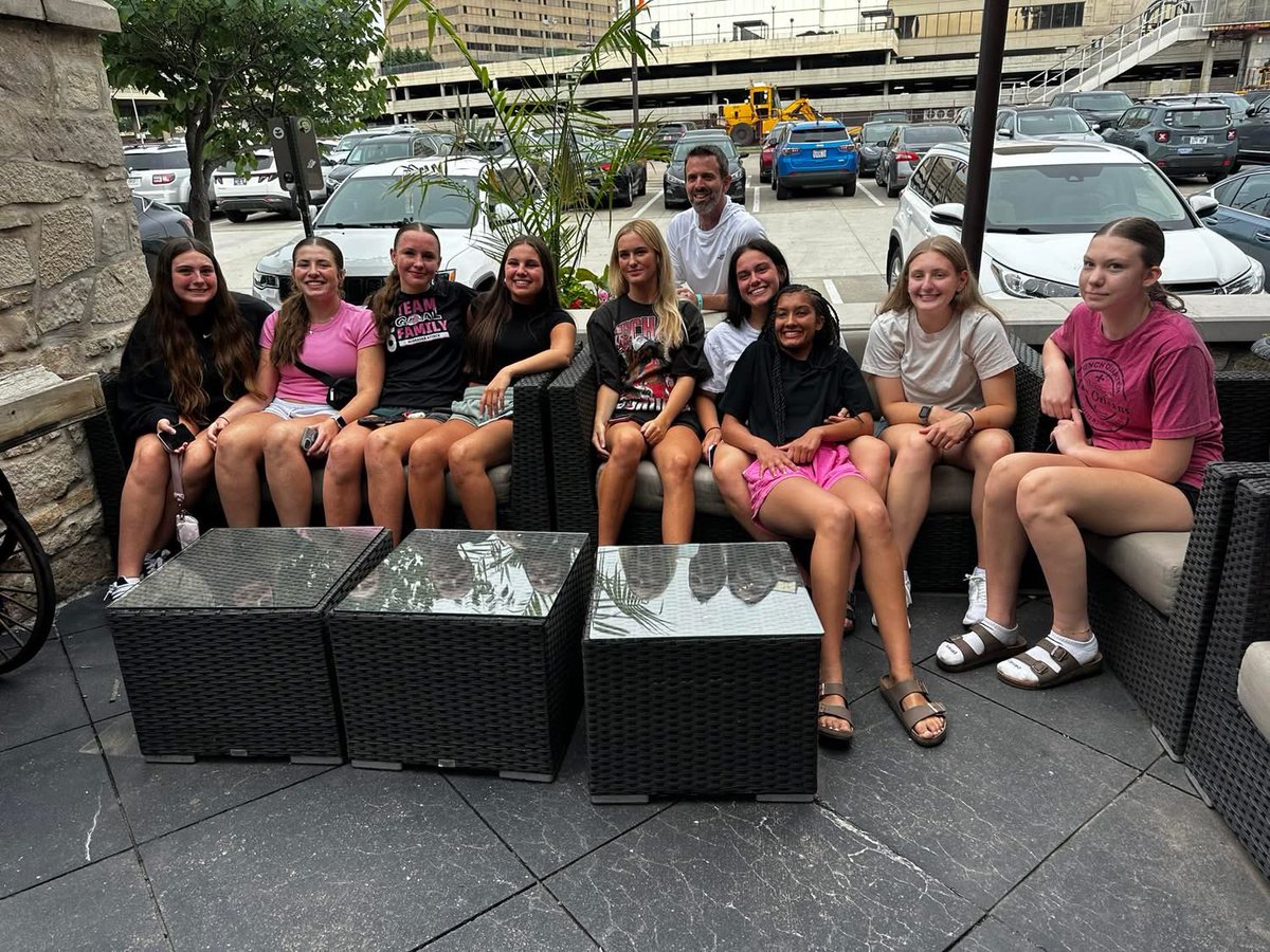 DBatten22's tweet photo. What a weekend!!

My girls didn’t get the games they deserved this weekend, but they showed up, fought hard, played with heart, and had a blast doing it together. 

That’s the stuff that matters. Watching this group grow, not just as players but as young women, this is something I take great pride in with their story.

Then it was a race home to celebrate one of my players from last summer at her graduation party. 

That party allowed me to see another recent grad (not pictured), and then another player from that same summer team. All three hold a very special place in my heart. 

Moments like these are why I coach. The wins are great, but these are the memories that are worth it.

So proud of all of you. Always!