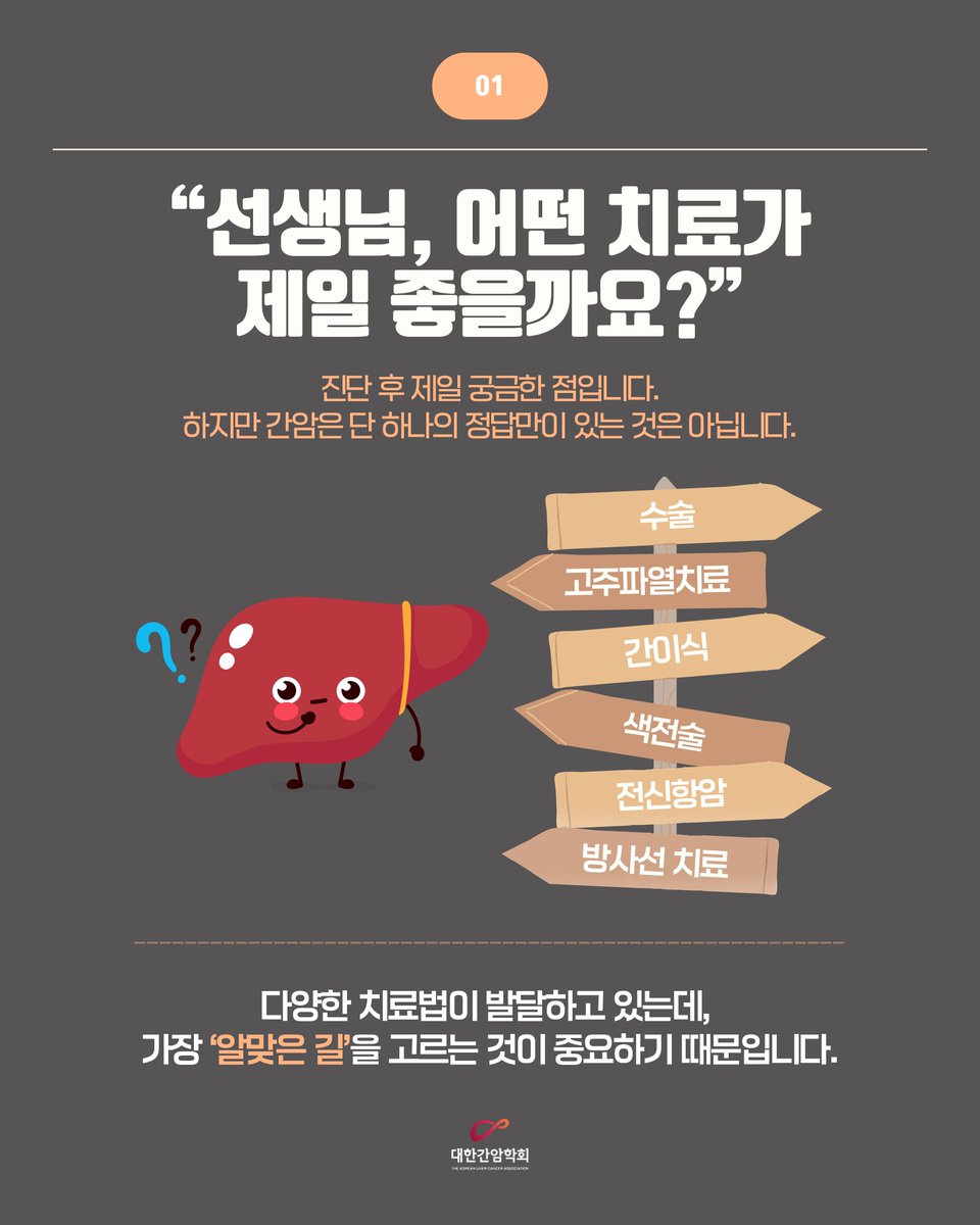 KLCA1999's tweet photo. [대한간암학회에서 제공하는 간암정보 카드뉴스 2026년 6월호!]
간암이라는 미로에서 최적의 길을 찾는 법…’다학제 진료’

더 자세한 내용은 코리아 헬스로그를 참조하세요.  https://t.co/vJiYFtLuky

* 본 자료의 무단 복제 또는 무단 사용을 금지함

#간암 #대한간암학회 #KLCA #간암인사이트 #LiverCancer #HCC #다학제진료 #livertwitter #LiverX