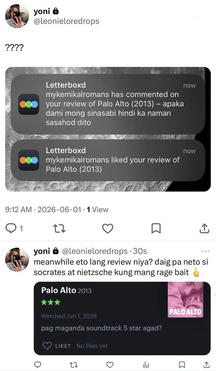 readbiscoo's tweet photo. more than leonie!
— a #taeshan / #gongfourz filo au,

everyone swore opposites attract; so a cinephile x music nerd with very different fonts gave dating a shot.

but will they be the living proof that chemistry comes from opposites or a cautionary tale for future generations? https://t.co/nwkgKaAE0x
